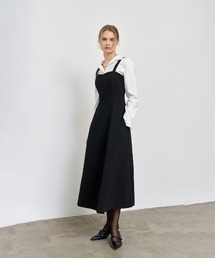 GENERAL IDEA（ジェネラルアイデア）の「GENERAL IDEA/ジェネラルアイディア sleeveless flare long one-piece ワンピ-ス（ワンピース）」