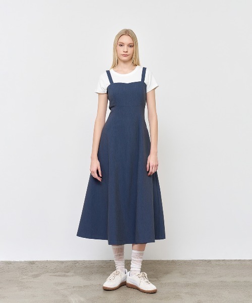 GENERAL IDEA（ジェネラルアイデア）の「GENERAL IDEA/ジェネラルアイディア sleeveless flare long one-piece ワンピ-ス（ワンピース・レディース・ブラック/ネイビー・L/S/M）」の20枚目の写真