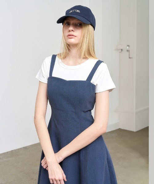 GENERAL IDEA（ジェネラルアイデア）の「GENERAL IDEA/ジェネラルアイディア sleeveless flare long one-piece ワンピ-ス（ワンピース・レディース・ブラック/ネイビー・L/S/M）」の16枚目の写真