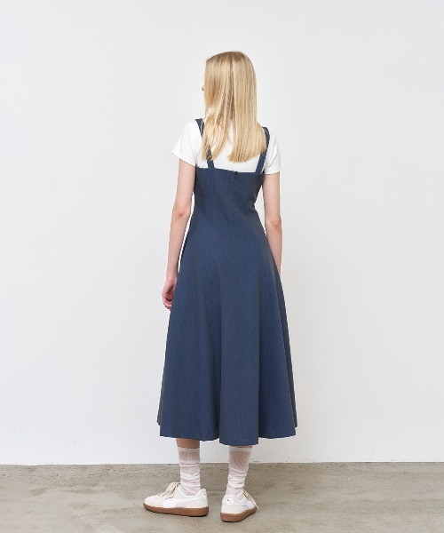 GENERAL IDEA（ジェネラルアイデア）の「GENERAL IDEA/ジェネラルアイディア sleeveless flare long one-piece ワンピ-ス（ワンピース・レディース・ブラック/ネイビー・L/S/M）」の22枚目の写真