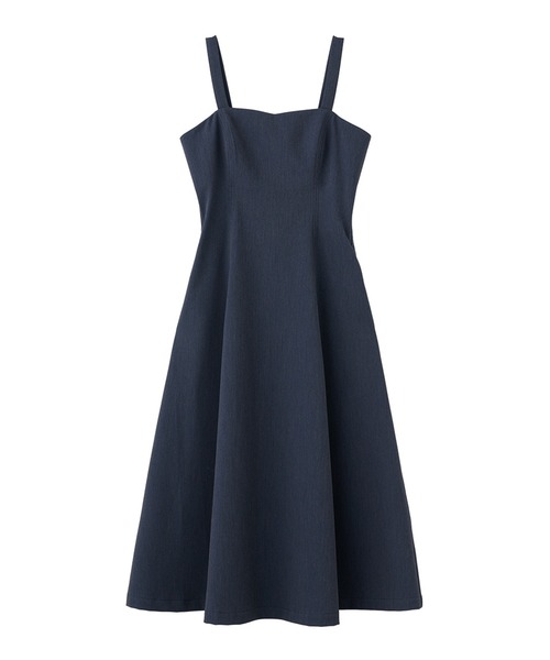 GENERAL IDEA（ジェネラルアイデア）の「GENERAL IDEA/ジェネラルアイディア sleeveless flare long one-piece ワンピ-ス（ワンピース・レディース・ブラック/ネイビー・L/S/M）」の13枚目の写真