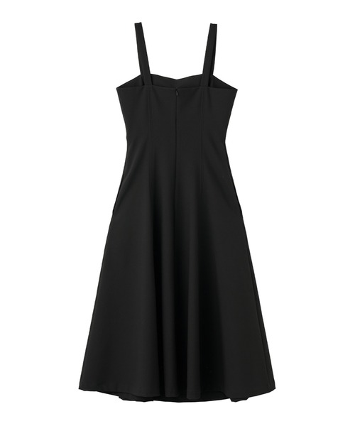GENERAL IDEA（ジェネラルアイデア）の「GENERAL IDEA/ジェネラルアイディア sleeveless flare long one-piece ワンピ-ス（ワンピース・レディース・ブラック/ネイビー・L/S/M）」の4枚目の写真