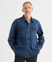 The Letters / ザレターズ】TUCK SHORT SHIRT JACKET / タック