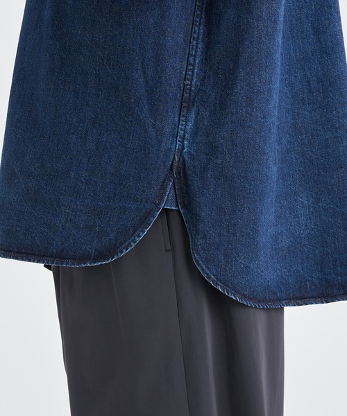 IRENISA(イレニサ)の「【irenisa/イレニサ】別注DENIM RELAX FIT DOUBLE POCKET SHIRT(シャツ/ブラウス・メンズ・ライトブルー・3/2)」の12枚目の写真