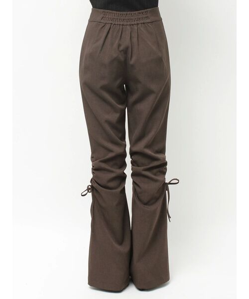 RESEXXY(リゼクシー)の「ポイントギャザースリムパンツ(その他パンツ・レディース・ブラック/ブラウン・FREE)」の9枚目の写真