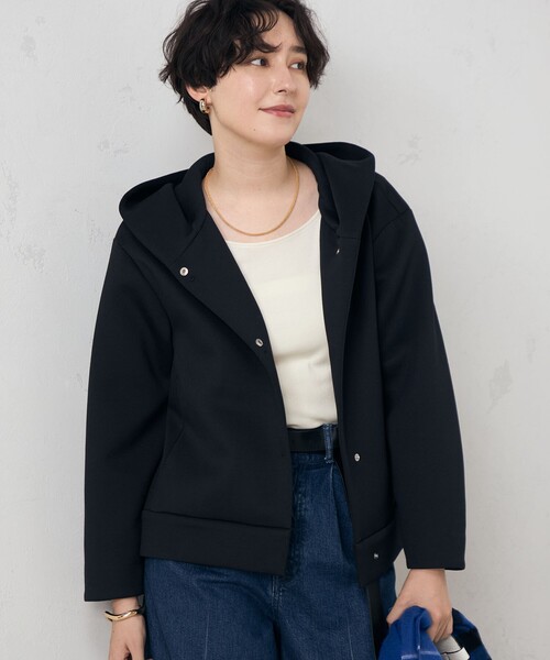 セール】《セットアップ対応》ウォッシャブルエアボールフードブルゾン