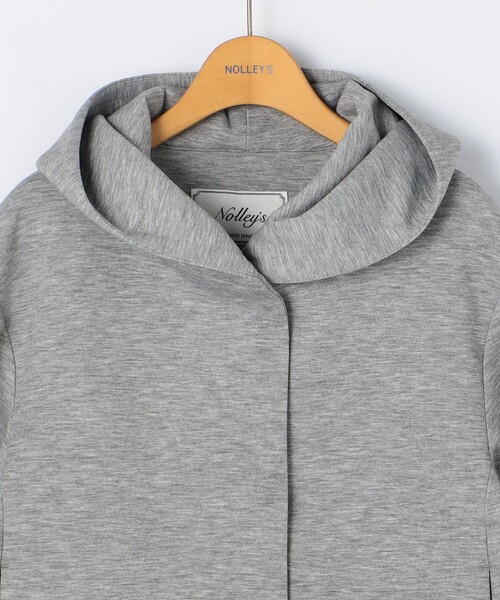 Rie Miller(リエミラー)の「《セットアップ対応》ウォッシャブルエアボールフードブルゾン(ブルゾン・レディース・グレー/ブラック・38)」の22枚目の写真