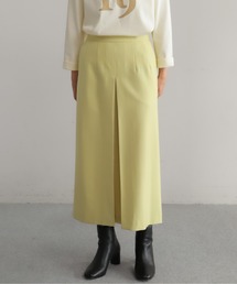 Blanc Bleu Minuit | ポリエステルツイル　ボックスタックスカート(スカート)