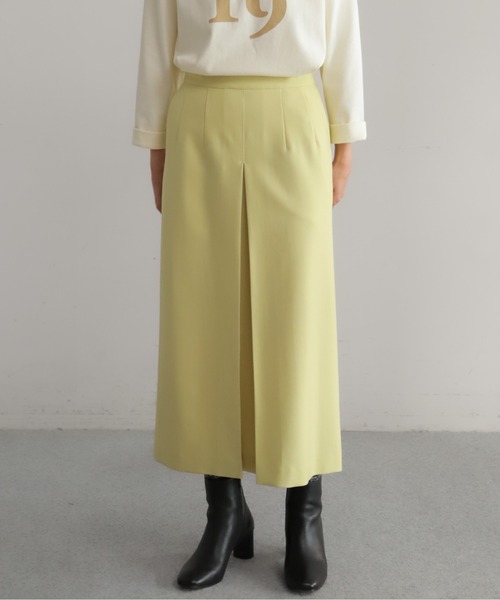 ポリエステルツイル ボックスタックスカート | NOMBRE IMPAIR