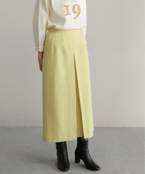 ポリエステルツイル ボックスタックスカート | NOMBRE IMPAIR