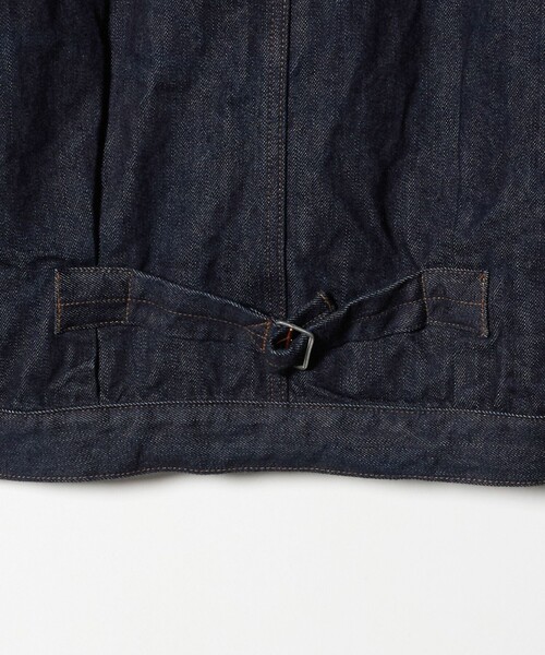 UNITED ARROWS（ユナイテッドアローズ）の「シオタ スビンコットン デニム トラッカージャケット「SLOW &　」（デニムジャケット・メンズ・ネイビー/ダークグレー・L/M/S/XL）」の16枚目の写真