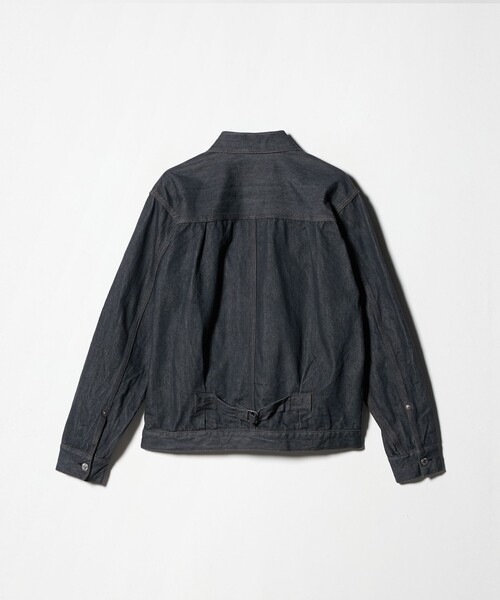 UNITED ARROWS（ユナイテッドアローズ）の「シオタ スビンコットン デニム トラッカージャケット「SLOW &　」（デニムジャケット・メンズ・ネイビー/ダークグレー・L/M/S/XL）」の20枚目の写真