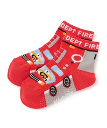 乗り物4種ショートソックス