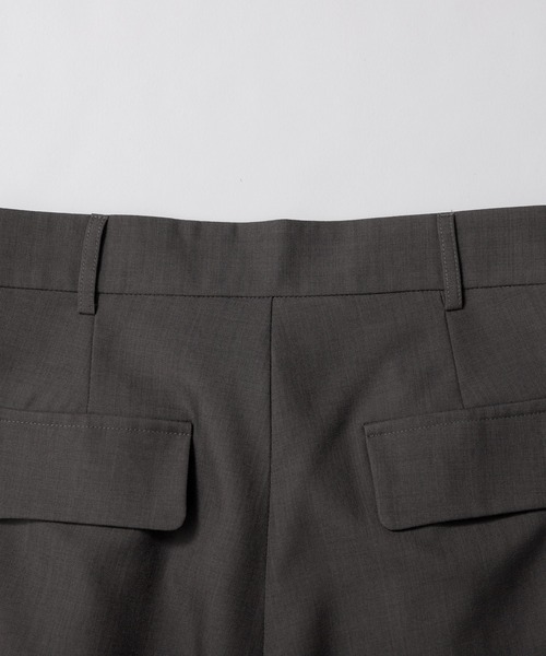 nouvellemoi(ヌーベルモイ)の「ダブルタックヘビーワイドスラックスパンツ(その他パンツ・レディース・グレー/ブラウン/ベージュ/ブラック・L/M/S)」の17枚目の写真