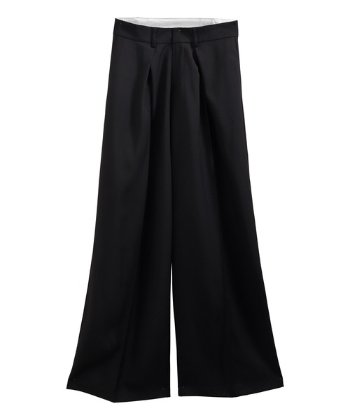 nouvellemoi(ヌーベルモイ)の「ダブルタックヘビーワイドスラックスパンツ(その他パンツ・レディース・グレー/ブラウン/ベージュ/ブラック・L/M/S)」の14枚目の写真