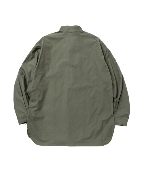 meanswhile（ミーンズワイル）の「Uniform Poplin Officer's SH（シャツ/ブラウス・メンズ・グリーン系・3(L)/2(M)）」の2枚目の写真