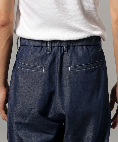 RAGEBLUE(レイジブルー)の「【BREEZY DENIM】ステッチデニムパンツ【セットアップ対応】(デニムパンツ・メンズ・ブルー/ブラック・MEDIUM/LARGE)」の5枚目の写真