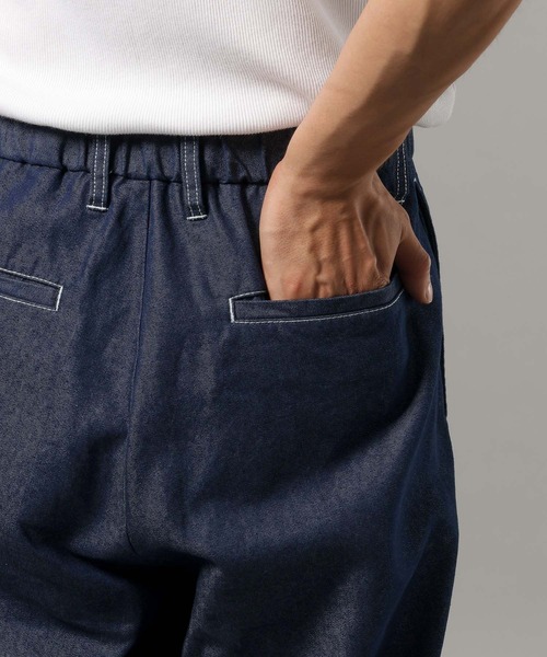 RAGEBLUE(レイジブルー)の「【BREEZY DENIM】ステッチデニムパンツ【セットアップ対応】(デニムパンツ・メンズ・ブルー/ブラック・MEDIUM/LARGE)」の6枚目の写真