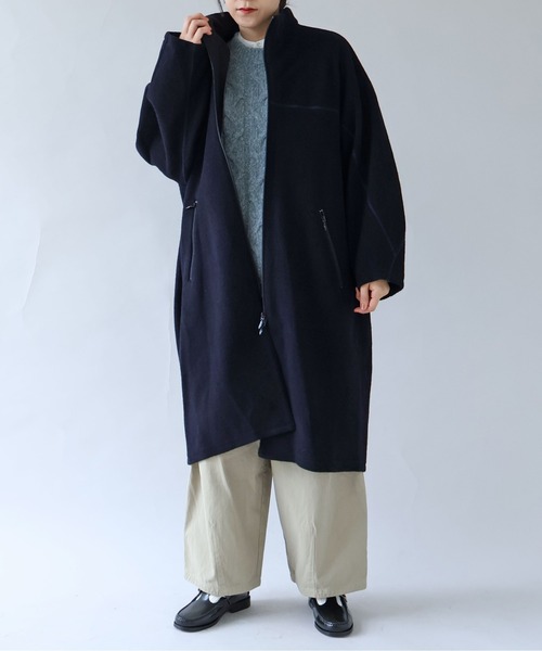 セール】コットンウールカシミアボア コクーンコート（その他アウター