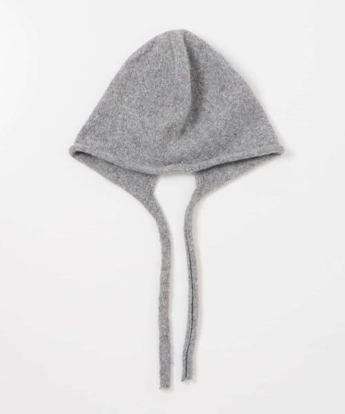 URBAN RESEARCH Sonny Label（アーバンリサーチサニーレーベル）の「バブーシュカニット帽（ニットキャップ/ビーニー・レディース・グレー/チャコールグレー・ONE）」の6枚目の写真