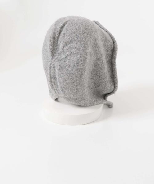 URBAN RESEARCH Sonny Label（アーバンリサーチサニーレーベル）の「バブーシュカニット帽（ニットキャップ/ビーニー・レディース・グレー/チャコールグレー・ONE）」の9枚目の写真