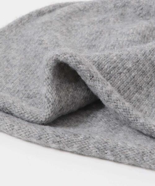 URBAN RESEARCH Sonny Label（アーバンリサーチサニーレーベル）の「バブーシュカニット帽（ニットキャップ/ビーニー・レディース・グレー/チャコールグレー・ONE）」の10枚目の写真