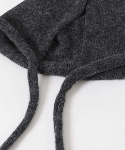 URBAN RESEARCH Sonny Label（アーバンリサーチサニーレーベル）の「バブーシュカニット帽（ニットキャップ/ビーニー・レディース・グレー/チャコールグレー・ONE）」の16枚目の写真