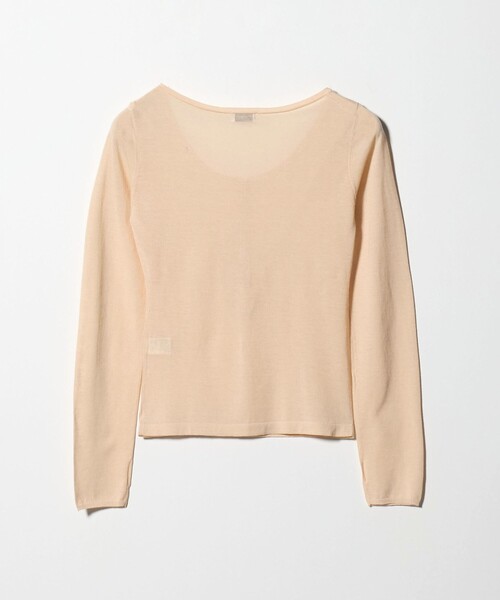 ATTISESSION(アティセッション)の「<ATTISESSION>ヘンリーネック プルオーバー トップス(ニット/セーター・レディース・グレー系/ブラック/ベージュ・FREE)」の17枚目の写真