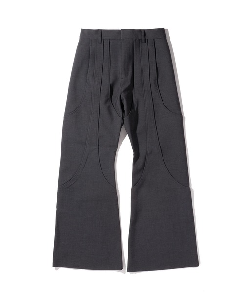 GOAT ESSENCE スラックス 4TUCK FLARE PANTS（スラックス）｜GOAT ESSENCE（ゴートエッセンス