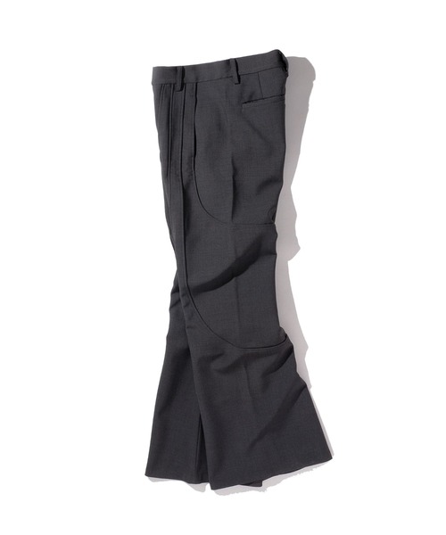 4TUCK FLARE PANTS（スラックス）｜GOAT ESSENCE（ゴートエッセンス