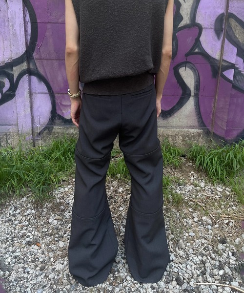 4TUCK FLARE PANTS（スラックス）｜GOAT ESSENCE（ゴートエッセンス