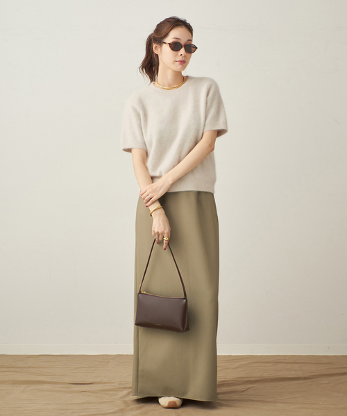 plage（プラージュ）の「Iライン スカート（スカート・レディース・ホワイト/ベージュ系その他/ブラック・34/36/38）」の7枚目の写真