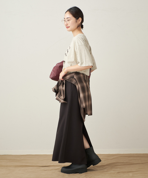 plage（プラージュ）の「Iライン スカート（スカート・レディース・ホワイト/ベージュ系その他/ブラック・34/36/38）」の10枚目の写真