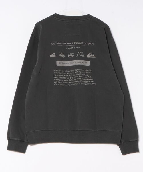 Quiksilver(クイックシルバー)の「PG HISTORY SWEAT CRE/クイックシルバールーズフィットバックプリントプルオーバースウェットトレーナー(スウェット・メンズ・ベージュ/グレー/ブラック/グリーン・LARGE/MEDIUM/X-LARGE/SMALL)」の21枚目の写真