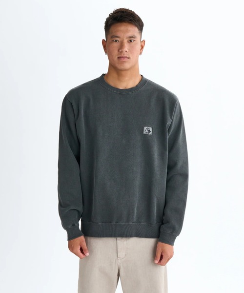 Quiksilver(クイックシルバー)の「PG HISTORY SWEAT CRE/クイックシルバールーズフィットバックプリントプルオーバースウェットトレーナー(スウェット・メンズ・ベージュ/グレー/ブラック/グリーン・LARGE/MEDIUM/X-LARGE/SMALL)」の5枚目の写真
