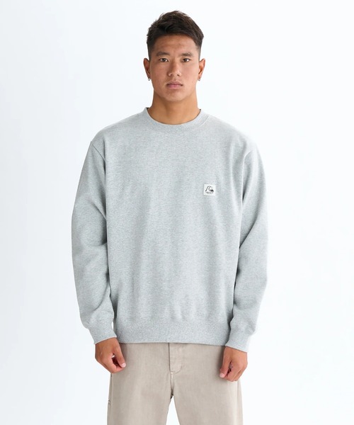 Quiksilver(クイックシルバー)の「PG HISTORY SWEAT CRE/クイックシルバールーズフィットバックプリントプルオーバースウェットトレーナー(スウェット・メンズ・ベージュ/グレー/ブラック/グリーン・LARGE/MEDIUM/X-LARGE/SMALL)」の10枚目の写真