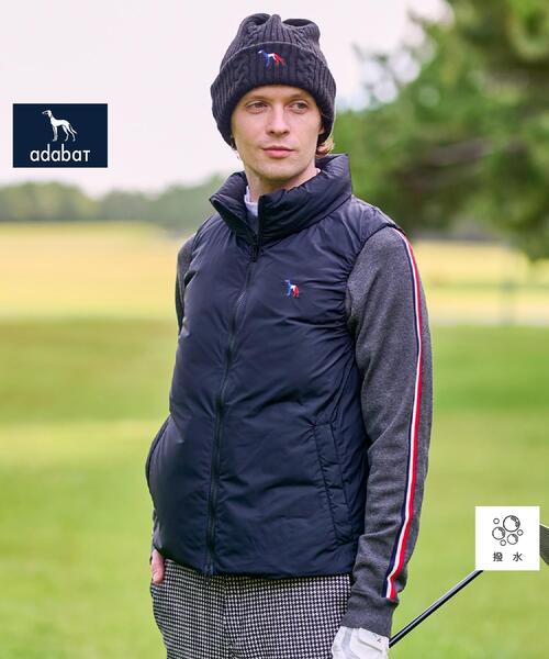 アダバット（adabat）/【新レーベル ADABAT NAVY】【撥水】ジェットブラックダウンベスト セール】【新レーベル ADABAT NAVY】【撥水】ジェットブラックダウン