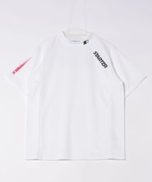 ★STARTER GOLF★スターターゴルフ AQUATWIST(R)高伸縮ストレッチ カラフルモックネック半袖Tシャツ SG-123005