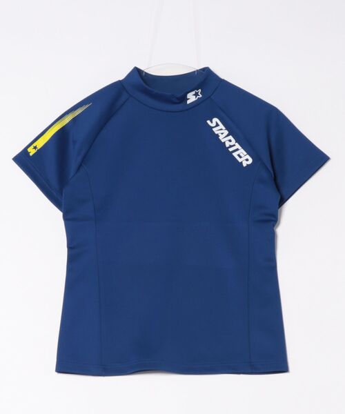 STARTER(スターター)の「★STARTER GOLF★スターターゴルフ AQUATWIST(R)高伸縮ストレッチ カラフルモックネック半袖Tシャツ SG-123005(Tシャツ/カットソー・メンズ・ブラック/ピンク/ブルー/イエロー/ホワイト/オレンジ・L/M/S)」の3枚目の写真