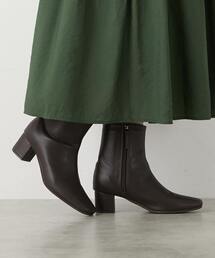 MELROSE claire | 【スクエアートゥショートブーツ】(ブーツ)