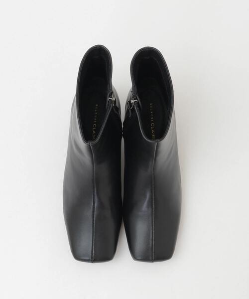 MELROSE claire（メルローズ クレール）の「【スクエアートゥショートブーツ】（ブーツ・レディース・ブラウン/ブラック・2/3/4）」の8枚目の写真