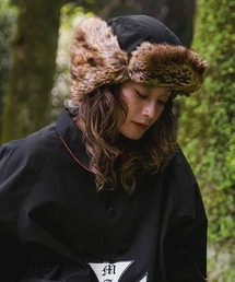 ROYAL FLASH | MAYO/メイヨー/IRON CROSS EMBROIDERY NYLON BOA CAP(ニットキャップ/ビーニー)