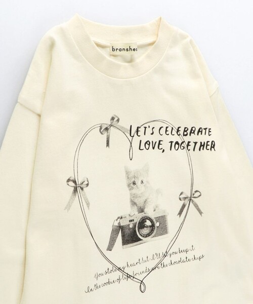 BRANSHES（ブランシェス）の「アソート長袖Tシャツ（Tシャツ/カットソー・キッズ・チャコールグレー/サックスブルー/アイボリー/その他・130/90/120/80/110/100/140/150）」の5枚目の写真