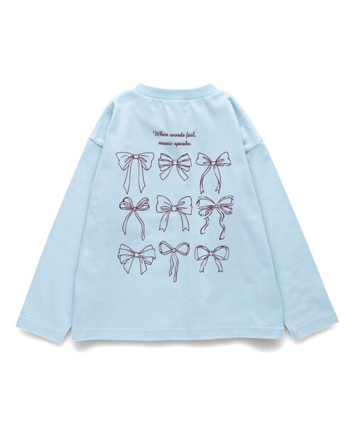 BRANSHES（ブランシェス）の「アソート長袖Tシャツ（Tシャツ/カットソー・キッズ・チャコールグレー/サックスブルー/アイボリー/その他・130/90/120/80/110/100/140/150）」の12枚目の写真