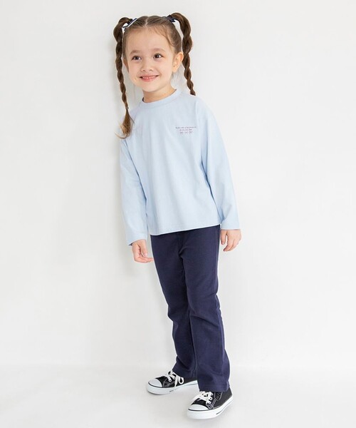 BRANSHES（ブランシェス）の「アソート長袖Tシャツ（Tシャツ/カットソー・キッズ・チャコールグレー/サックスブルー/アイボリー/その他・130/90/120/80/110/100/140/150）」の13枚目の写真