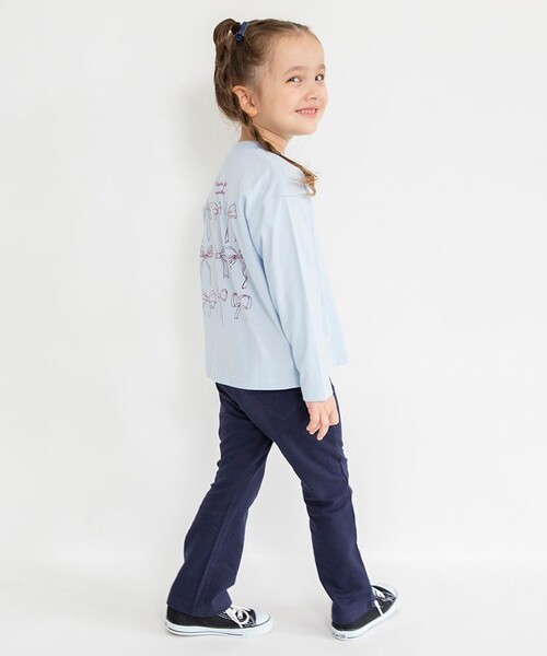 BRANSHES（ブランシェス）の「アソート長袖Tシャツ（Tシャツ/カットソー・キッズ・チャコールグレー/サックスブルー/アイボリー/その他・130/90/120/80/110/100/140/150）」の15枚目の写真