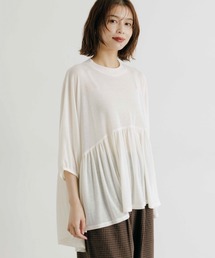 studio CLIP（スタディオクリップ）の「ギャザードルマンプルオーバー（Tシャツ/カットソー）」