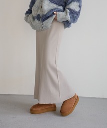 BAYFLOW | リブニットナロースカート(スカート)