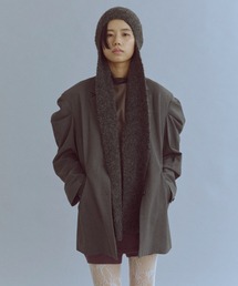 エンノイム　EN NEUME　ブルゾン　アウター セール】Double Zip Sheer Blouson（ブルゾン）｜EN NEUME