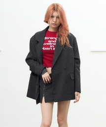 ACLENT テーラードジャケット　ブラック ACLENT テーラードジャケット ブラック ACLENT テーラードジャケット